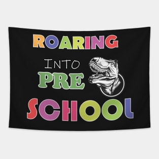 Roaring Into Pre School Design Tapestry