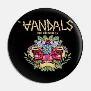 The Vandals Anarchy Burger Pin