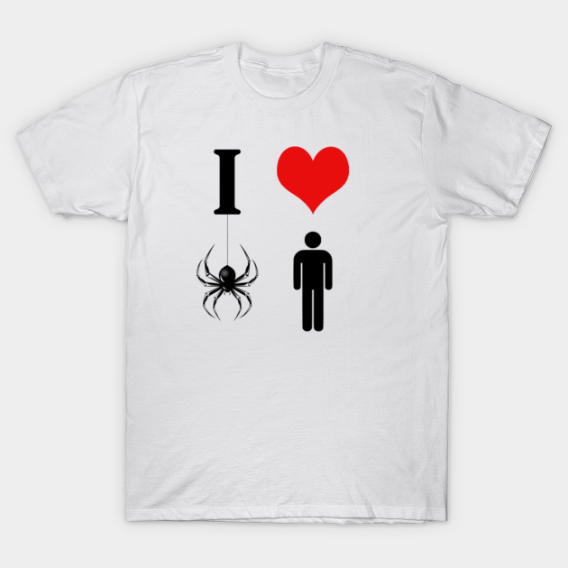 I Heart the Spider Man - Spider Man - T-Shirt | TeePublic