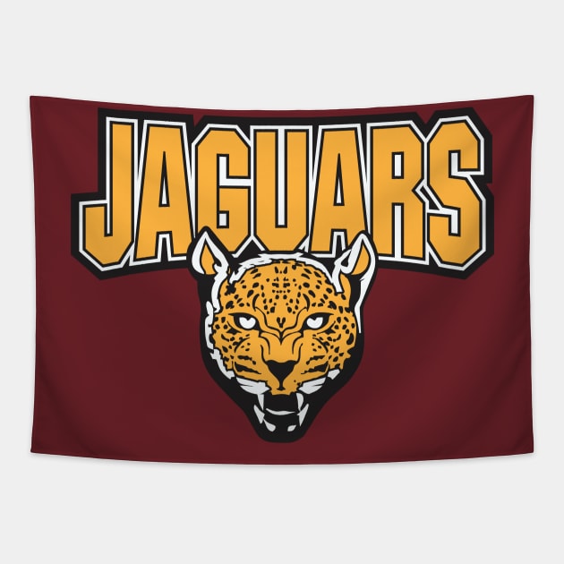 Jaguars Sports Logo Tapestry by DavesTees