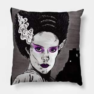 BRIDE OF FRANKENSTEIN Pillow