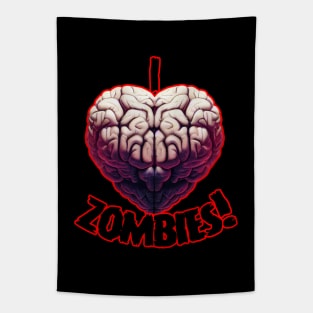 I 'Heart' Zombies! Tapestry