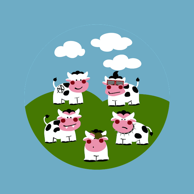 Hooligan Cows by soniapascual