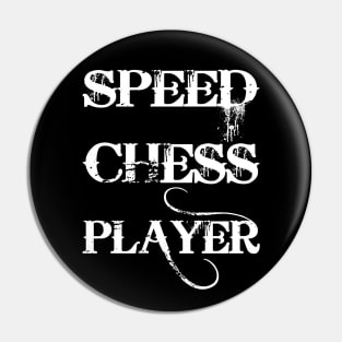 Speed Chess Player Pin