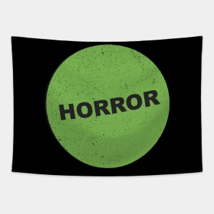 Horror VHS Sticker Tapestry