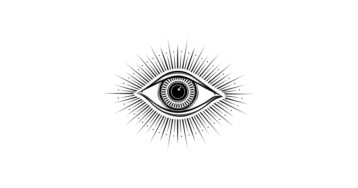 All seeing eye symbol - Eye - Sticker | TeePublic UK