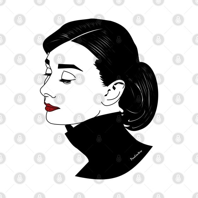 Audrey Hepburn by Pendientera