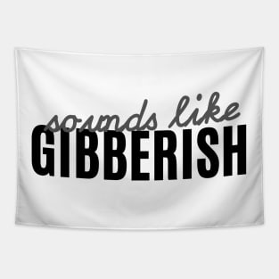 Gibberish - Auditory Processing Disorder Tapestry