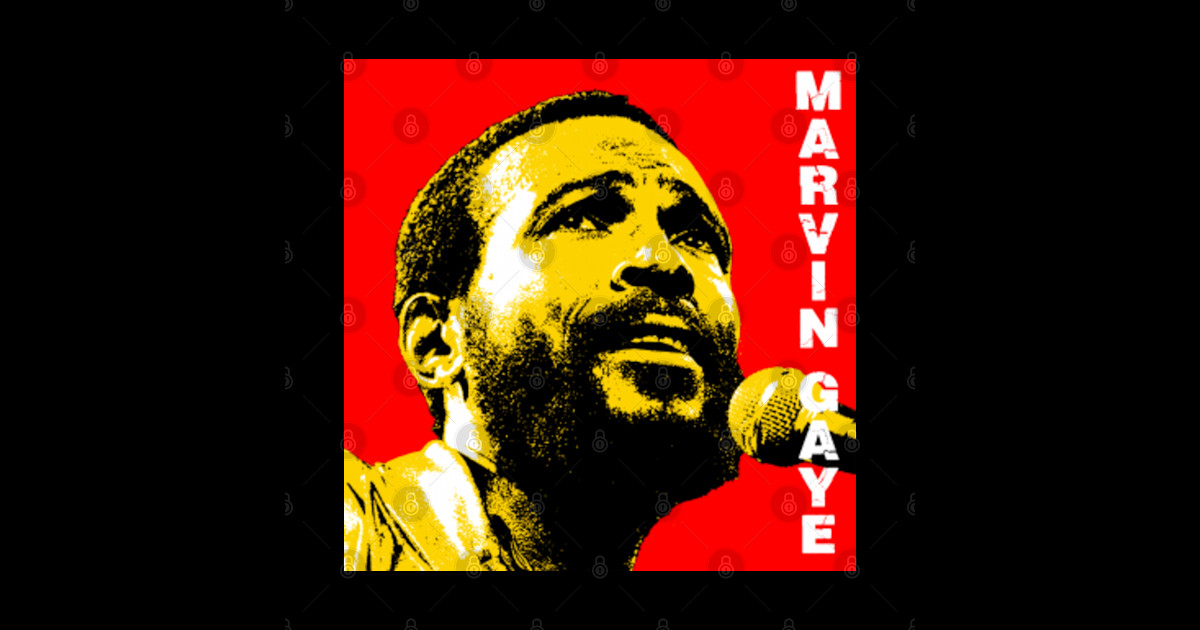 This is Marvin - Marvin Gaye - Sticker | TeePublic