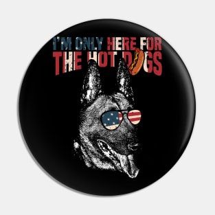 Belgian Malinois Shirt Funny 4th of July Pup Tee Pin