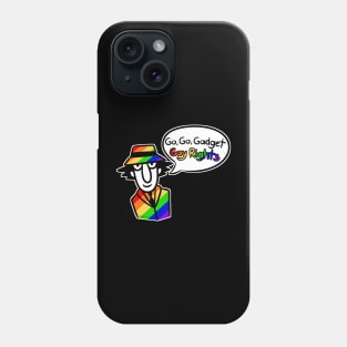 Go, Go, Gay Rights! Phone Case