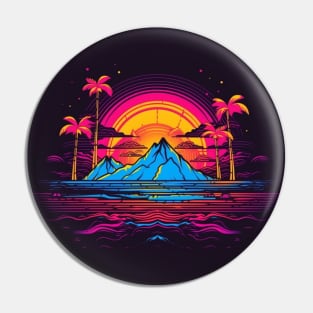 Tropical Paradise - Summer Holiday Pin