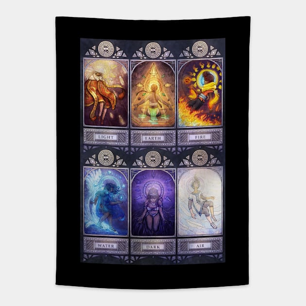 Elements Tapestry by olgaandart