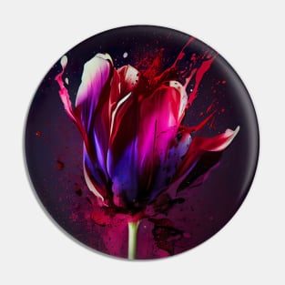 Tulip flower Pin