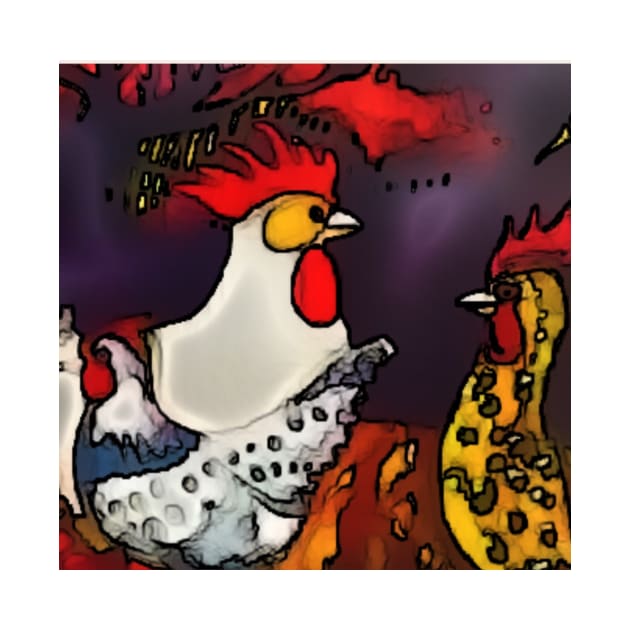 rooster gang by Pipsilk