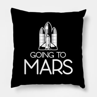 Going To Mars Pillow