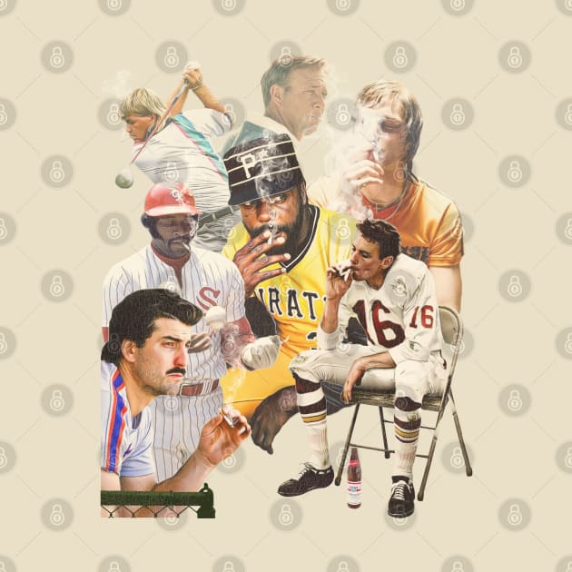 All-Star Sports Cig Smoking Team by darklordpug