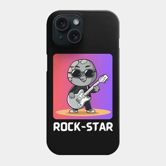 Rock-Star | Rock Pun Phone Case by Allthingspunny