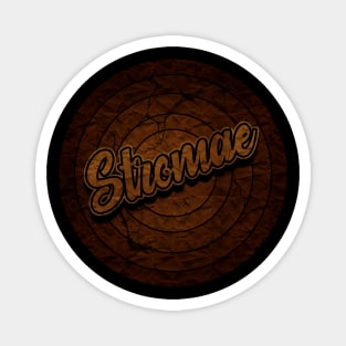 Circle Retro Stromae Magnet