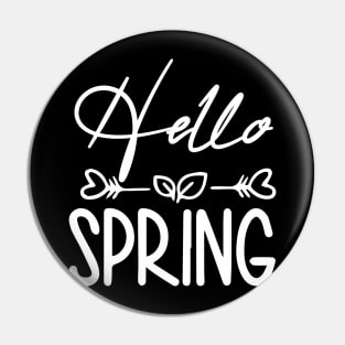 Hello Spring Pin