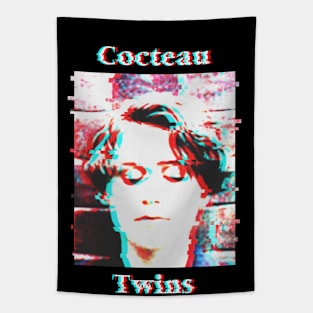 Cocteau Twins Glitch Fanart Tapestry