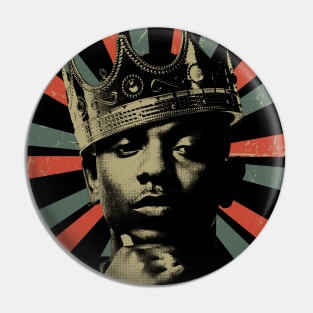 Kendrick lamar || Vintage Art Design || Don King crown Pin