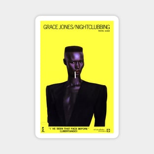 Grace Jones Nightclubbing Magnet