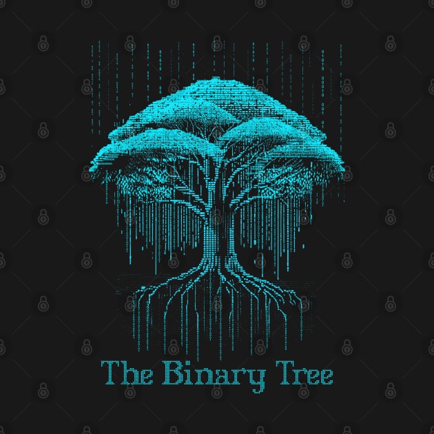 Binary Tree Coding Computer Programmer Coder Nerd T-Shirt by vpgdesigns