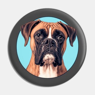 The Boxer Dog Pin