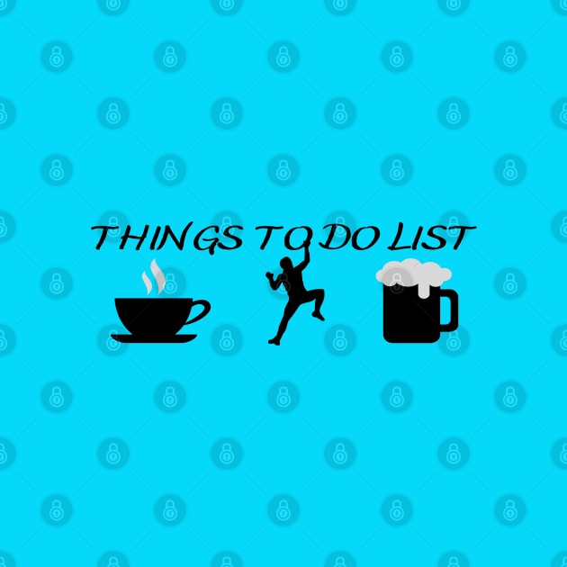 Things To Do List - Rock Climbing by Owl Canvas