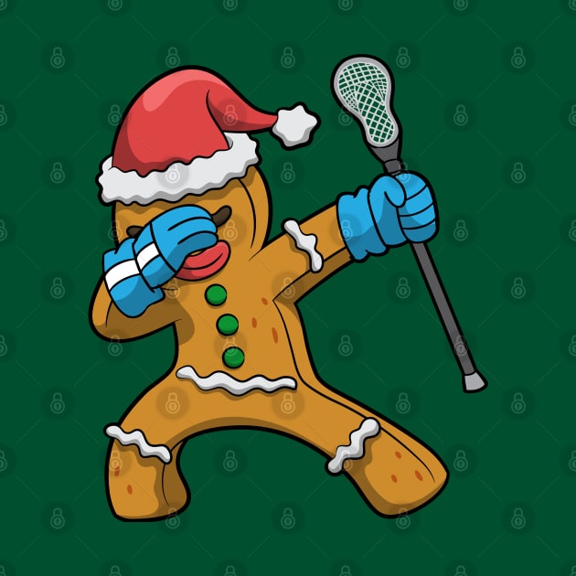 Lacrosse LAX Gingerbread Man Team Player Coach by E