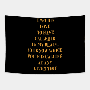 Caller ID Tapestry