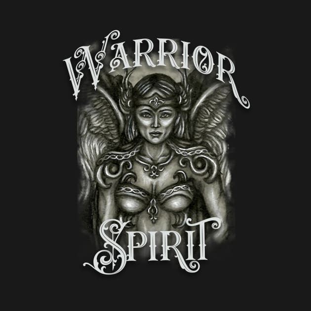 Warrior Spirit Dark by TAS Illustrations and More