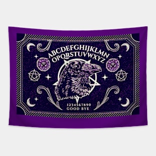 Raven & Cats Ouija Board! Tapestry