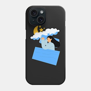 most likely to take a nap Sticker Phone Case