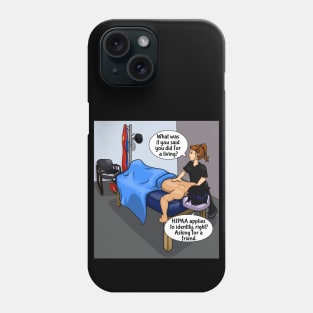 Massaging a Superhero Meme Phone Case