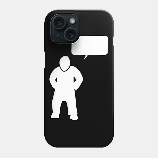 Icon Man Phone Case by AlephAlpha333