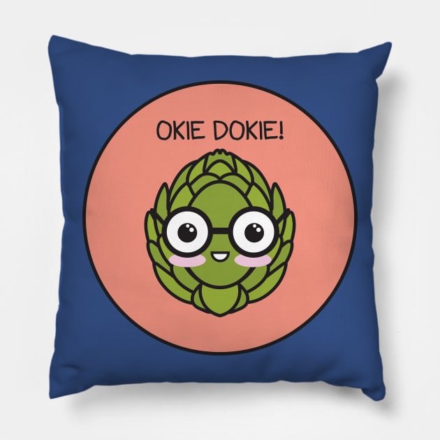 Okie Dokie Artichokie Pillow by Baby Bigfoot