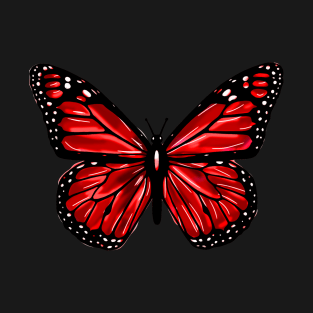 Red Butterfly T-Shirt