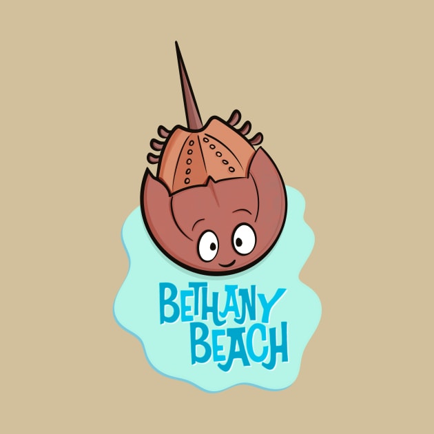Bethany Beach Horseshoe Crab by BETHANY BEACH