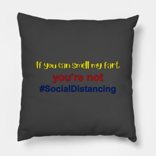 social distancing Pillow