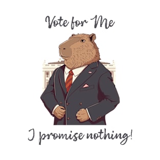 Capybara President. Election T-Shirt