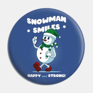 Cute Snowman Pin