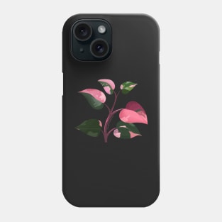 Pink Princess Philodendron Phone Case