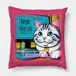 AutoCAT - Cat Drafter :) Pillow