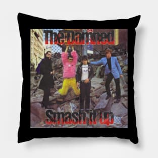 Smash It Up Punk Rock Classic 1979 Throwback Pillow