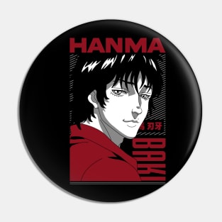 Baki Hanma Anime Fanart Pin