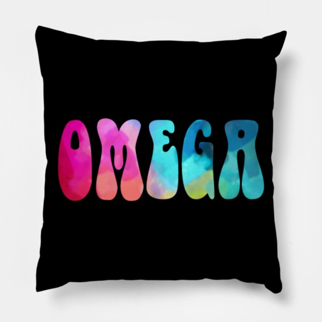 Omega Vibez Pillow by lolosenese