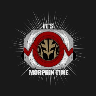 Its Morphin Time (White) T-Shirt