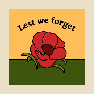 Lest We Forget T-Shirt